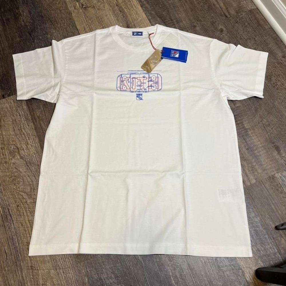 Kith for New York rangers rink vintage tee Size large Brand new - Picture 2 of 6